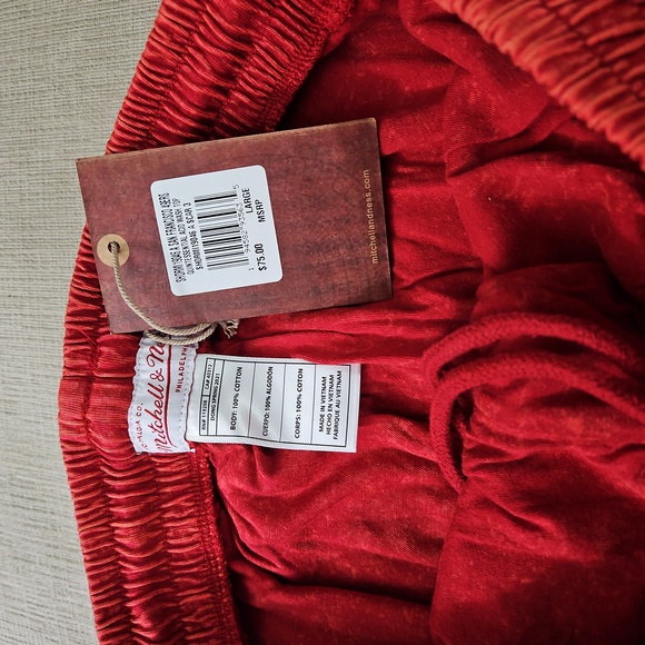 Mitchell and Ness Red San Francisco 49ers Shorts. High Quality NWT. - Picture 3 of 4